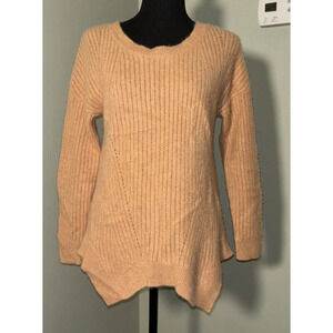 Garnet Hill Cream Crew Neck Sweater